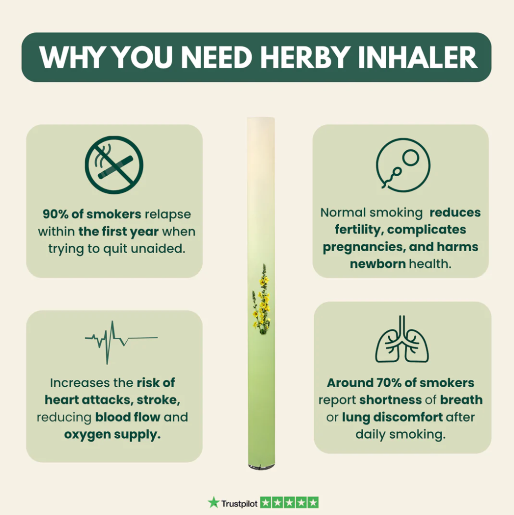 Rarify's Herbal Lung Cleansing inhaler
