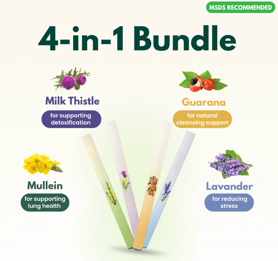 4 in 1 Herbal Inhaler Pack