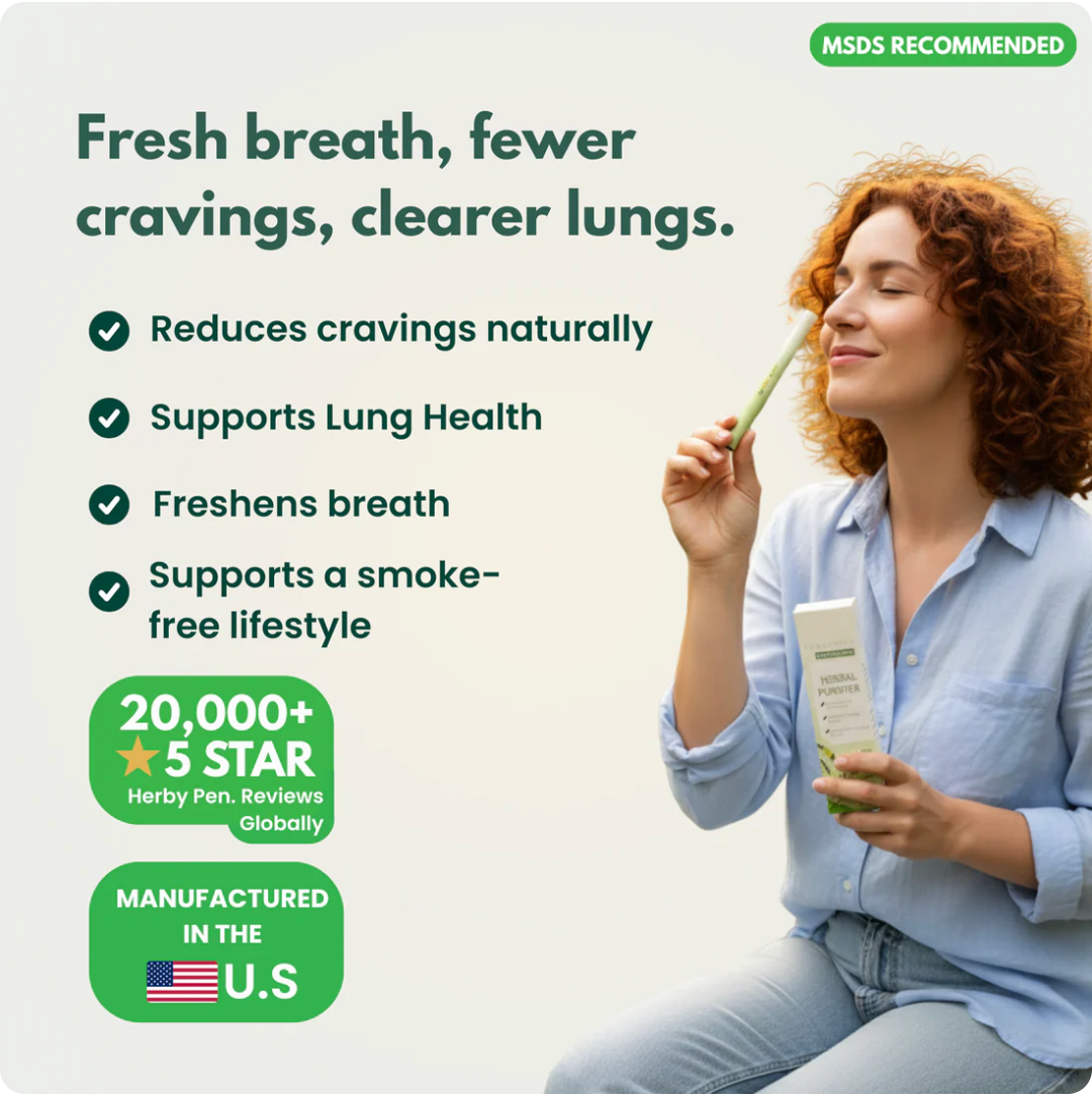 Rarify's Herbal Lung Cleansing inhaler