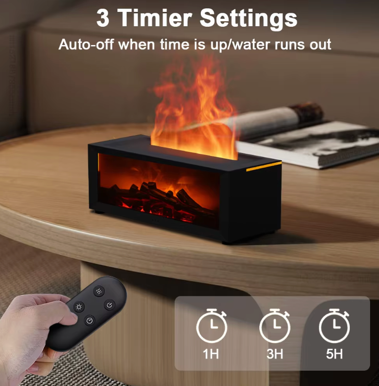 Fireplace Diffuser + Humidifier Essential Oils