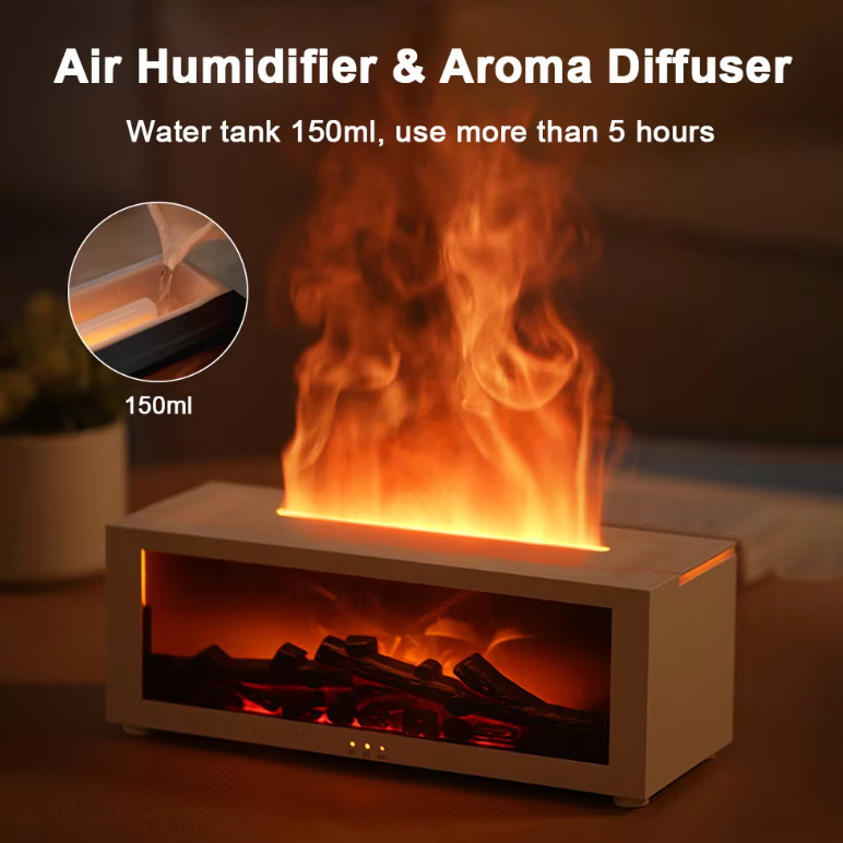 Fireplace Diffuser + Humidifier Essential Oils