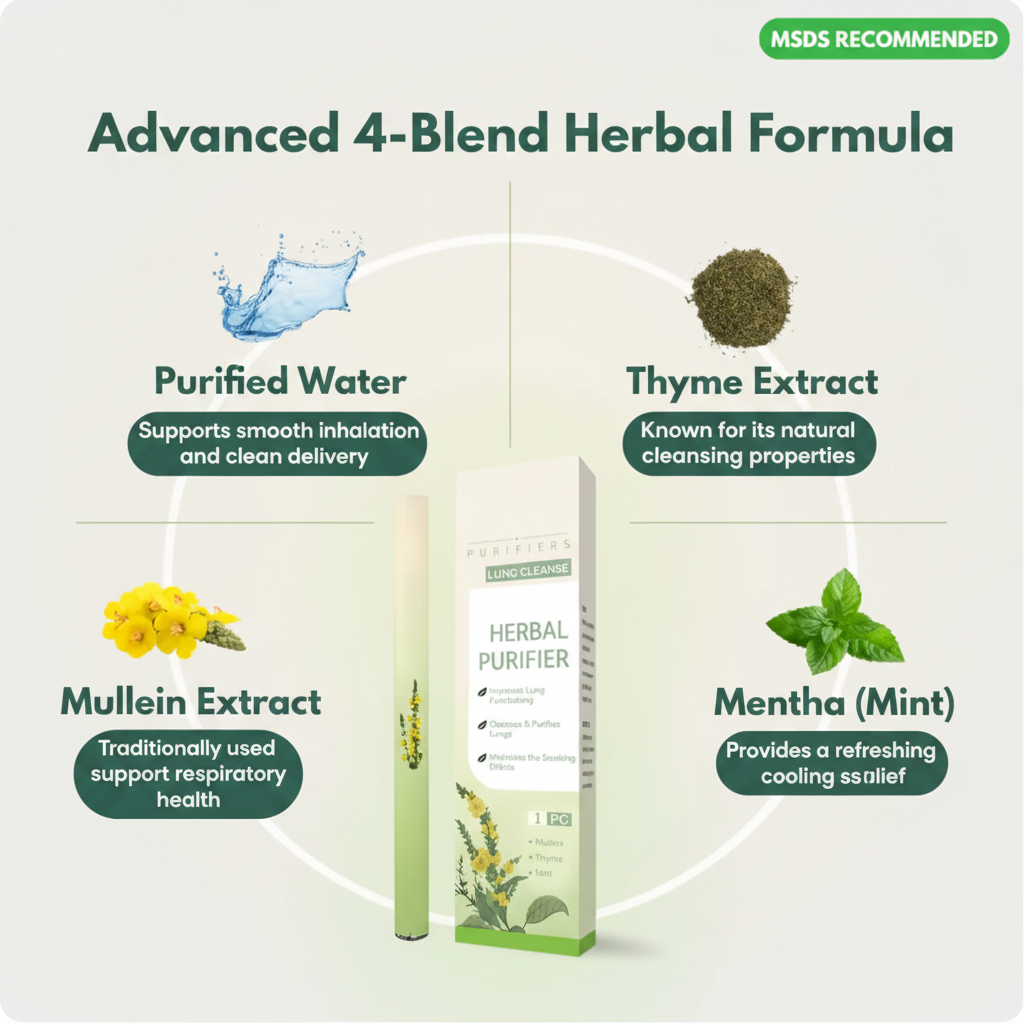 Rarify's Herbal Lung Cleansing inhaler